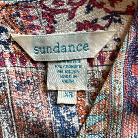 Sundance Boho print dress szXS - Picture 9 of 13